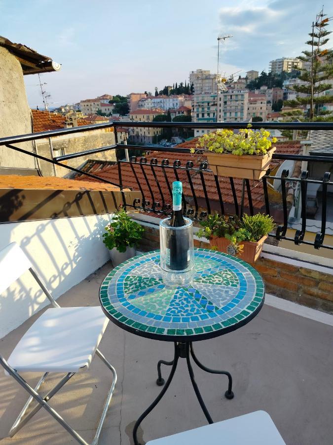 Attico Romantico Con Terrazza Sanremo - Palm Street, 104 - Free Wifi ภายนอก รูปภาพ